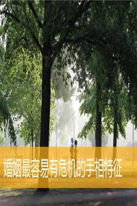 婚姻最容易有危機的手相特征