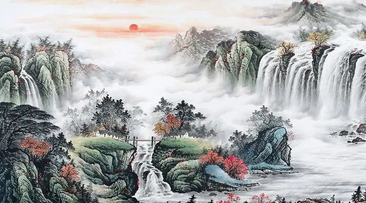 正對入門玄關掛什么畫好