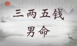 三兩五錢男命詳細(xì)解釋，三兩五錢男命最詳細(xì)解釋！